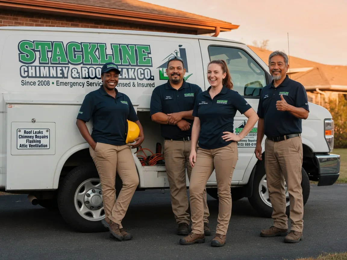 Chimney flashing repair company in Ferris, IL